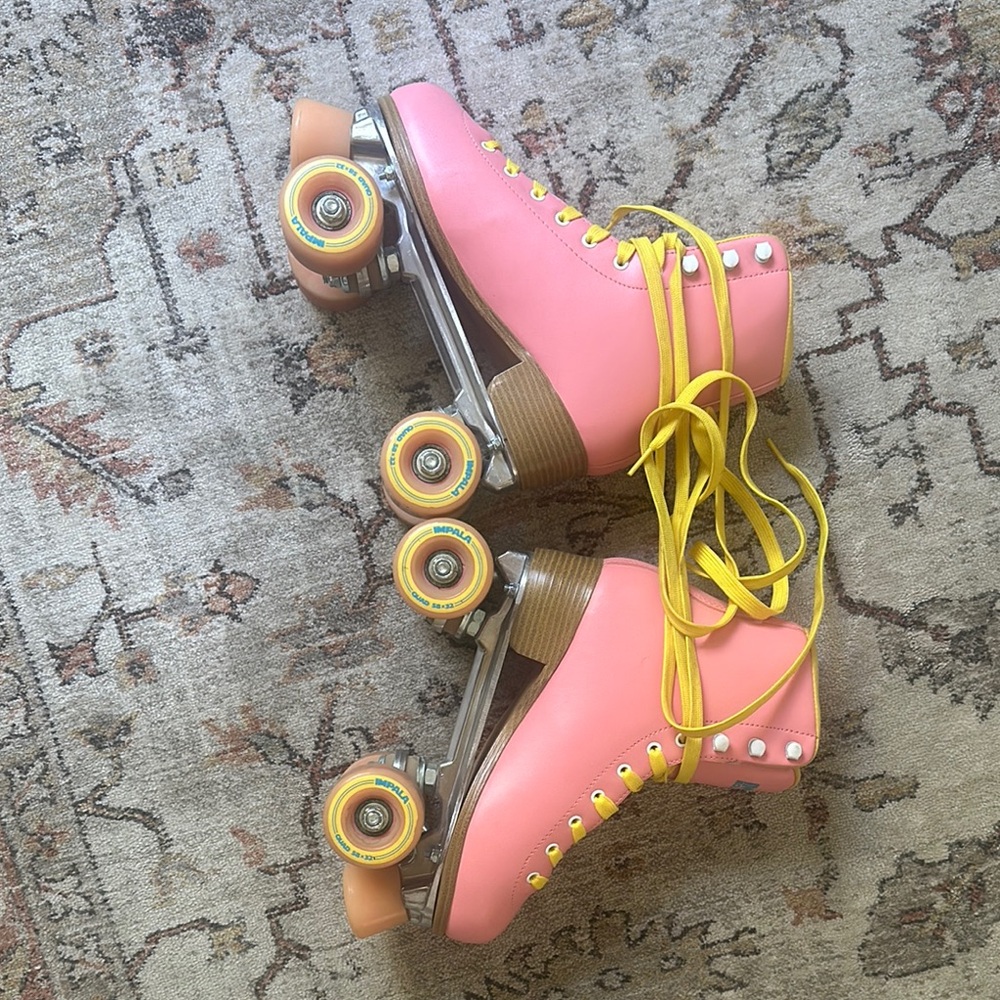 Impala Yellow Roller Skates